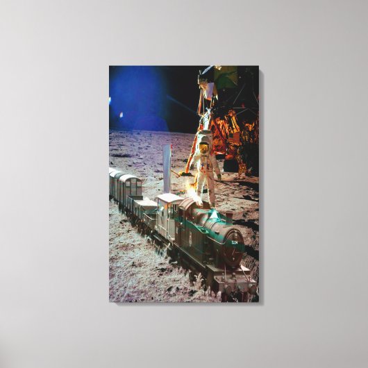 Moon Landing Express Leinwanddruck (Vorderseite)