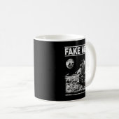 Moon Landing Hoax Apollo 11 1969 Verschwörungstheo Kaffeetasse (VorderseiteRechts)
