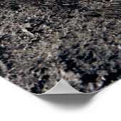 Moon Landing Irony Poster (Ecke)