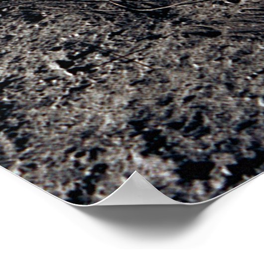 Moon Landing Irony Poster (Ecke)