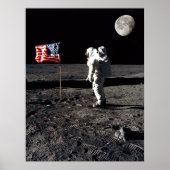 Moon Landing Irony Poster (Vorne)
