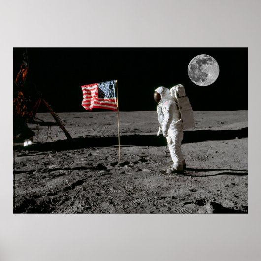Moon Landing or is it? Poster (Vorne)