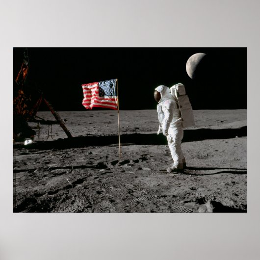 Moon Landing or is it? Poster (Vorne)
