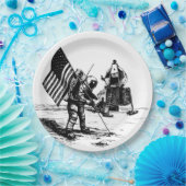 Moon Landing Pappteller (Party)