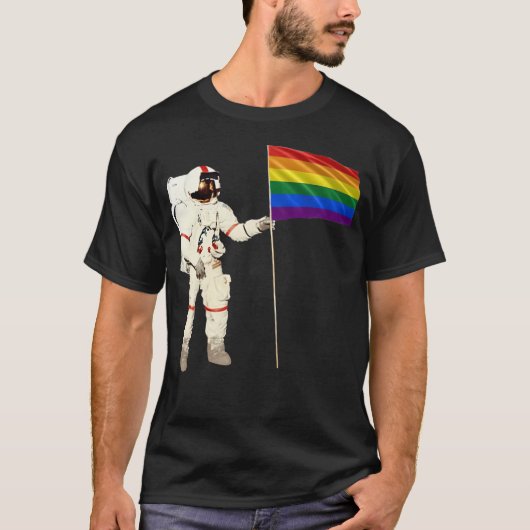 Moon Landing Pride T-Shirt (Vorderseite)