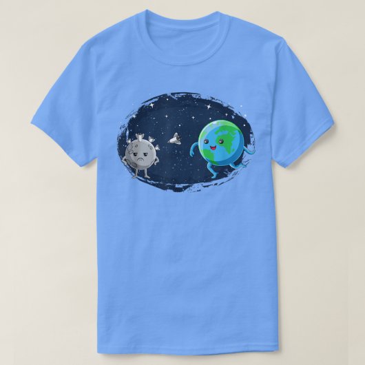 Moon Landing Space Exploration Space Astronaut T-Shirt (Design vorne)