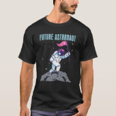 Moon Landing Space Travel Astronomie Zukunft T-Shirt (Vorderseite)