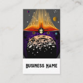 Moon Landing Visitenkarte (Vorderseite)