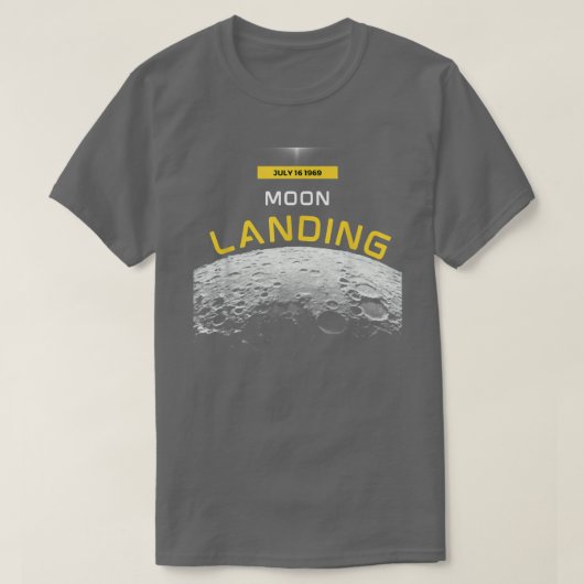 Moon Landings 1969 Space Fans Astronauts Science G T-Shirt (Design vorne)