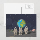 Moon Landings Postkarte (Vorne/Hinten)