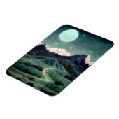 Moon Landscape Fantasy Magnet (Linke Seite)