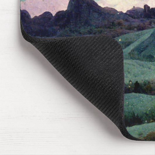 Moon Landscape Fantasy Mousepad (Ecke)