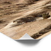 Moon Landscape Poster (Ecke)