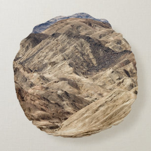 Moon Landscape Rundes Kissen