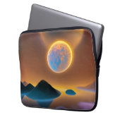 Moon Landschaftskunst Laptopschutzhülle (Vorderseite Links)