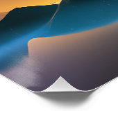 Moon Landschaftskunst Poster (Ecke)