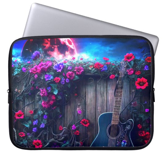 Moon Laptopschutzhülle (Vorderseite)