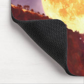 Moon Lava Wasserfall Mousepad (Ecke)