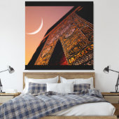Moon Leinwanddruck (Insitu (Schlafzimmer))