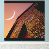 Moon Leinwanddruck (Insitu (Holzboden))