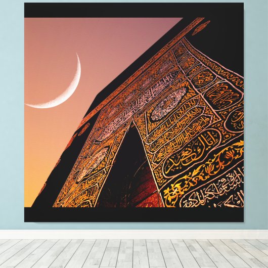 Moon Leinwanddruck (Insitu (Holzboden))