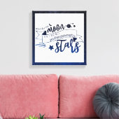 Moon Leinwanddruck (Insitu (Wohnzimmer))