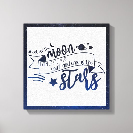 Moon Leinwanddruck (Vorderseite)