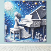 MOON LEINWANDDRUCK (Insitu (Holzboden))