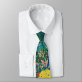 Moon Light Chicken - Neck Tie Krawatte (Gebunden)