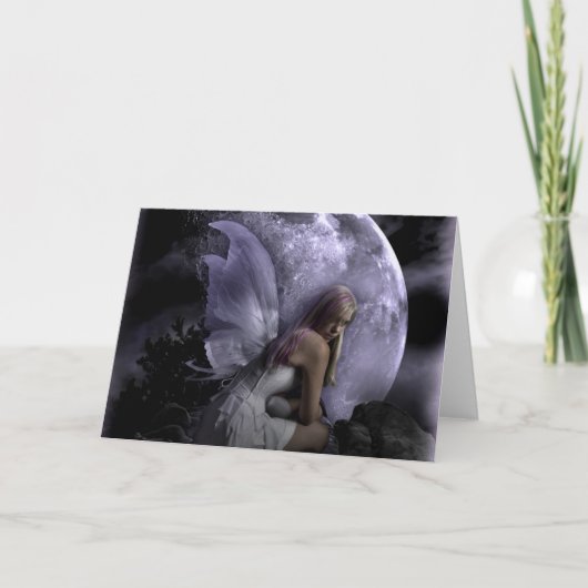 Moon Light Fairy Karte (Vorderseite)