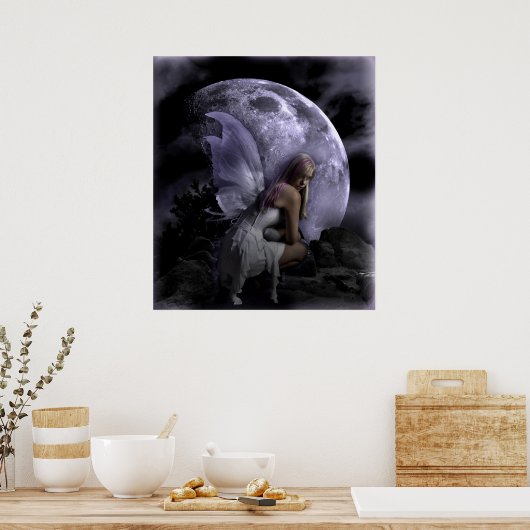 Moon Light Fairy Poster (Küche)