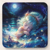 Moon Light Mermaid: Getränkeuntersetzer (Vorderseite)