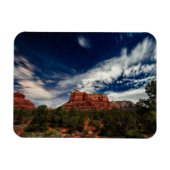 Moon Light über Sedona, Arizona Magnet (Horizontal)