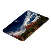 Moon Light über Sedona, Arizona Magnet (Linke Seite)