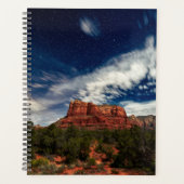 Moon Light über Sedona, Arizona Planer (Vorderseite)