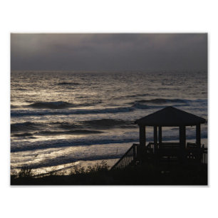 Moon Lit Waves OBX Fotodruck