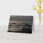 Moon Lit Waves OBX Karte (Gelbe Blume)