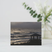 Moon Lit Waves OBX Postkarte (Stehend Vorderseite)