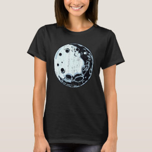 Moon Lunar Art Spaß Women Proud T-Shirt
