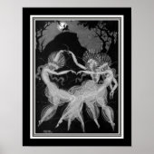 "Moon Madness" Art Deco Print ca. 1922 Poster (Vorne)