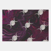 Moon Magic Abstrakt Wrapping Paper Geschenkpapier Set (Vorderseite)