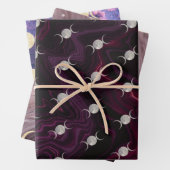 Moon Magic Abstrakt Wrapping Paper Geschenkpapier Set (Beispiel)