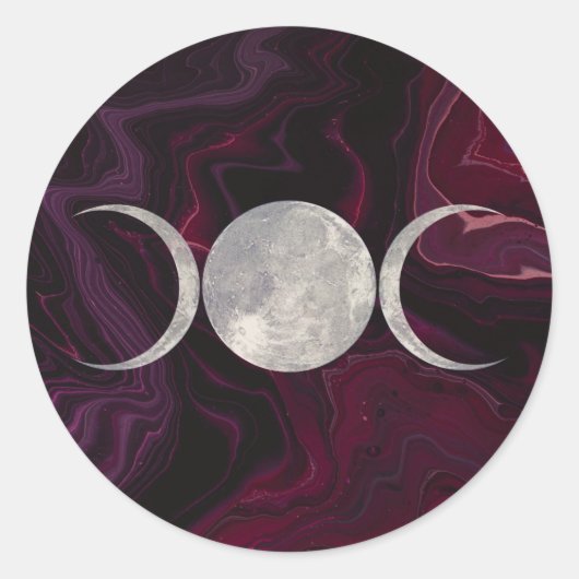 Moon Magic Aufkleber (Vorderseite)