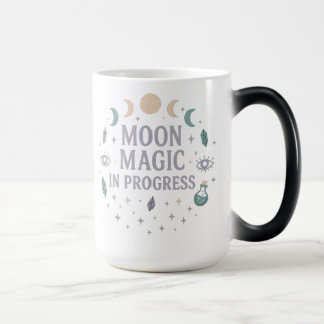 Moon Magic in Progress - Celestial Vibes Verwandlungstasse