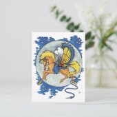 Moon Magic Postkarte (Stehend Vorderseite)