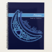 Moon Magic Stars Herz Liebe Planer (Vorderseite)