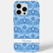 Moon Magic Stars Hört Liebe Himmelfahrt Blaues Bla Case-Mate iPhone Hülle (Rückseite)