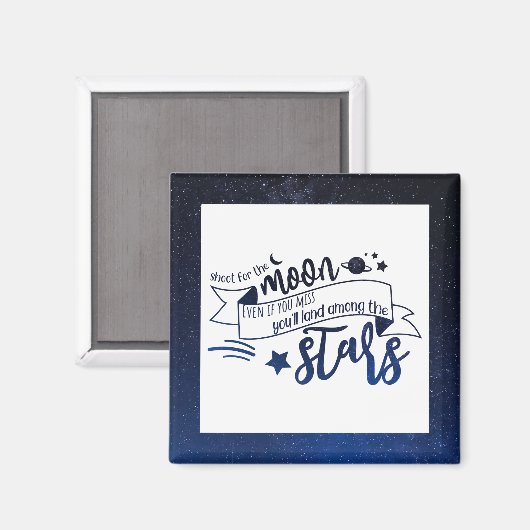 Moon Magnet (Vorderseite/Rückseite)