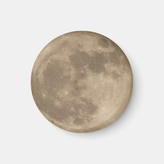 Moon Magnet Vollmond Kühlschrankmagnete Geschenke (Vorne)