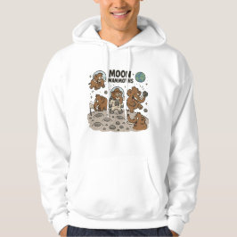 MOON MAMMOTHS lustig Hoodie